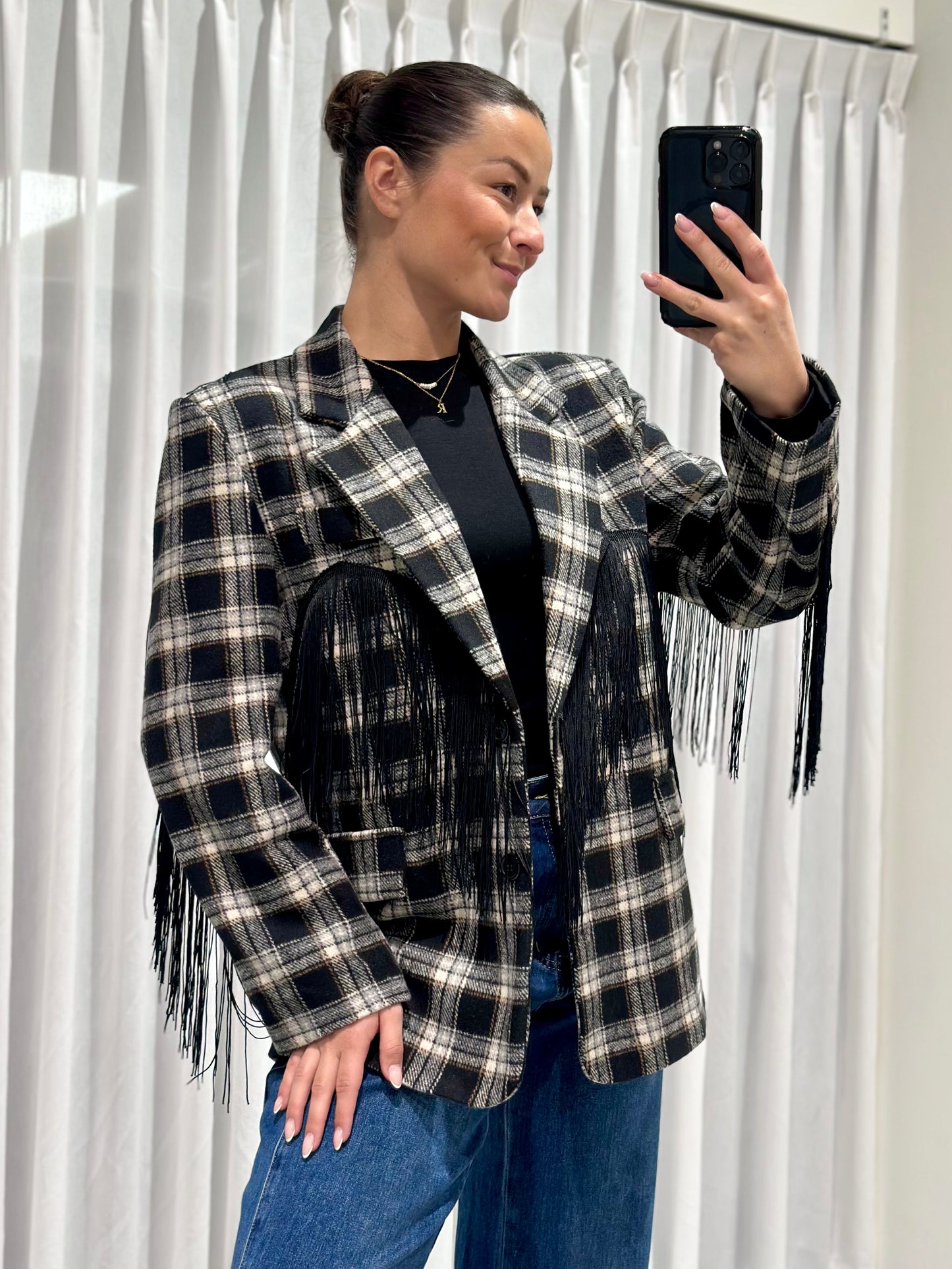 Chloe blazer black
