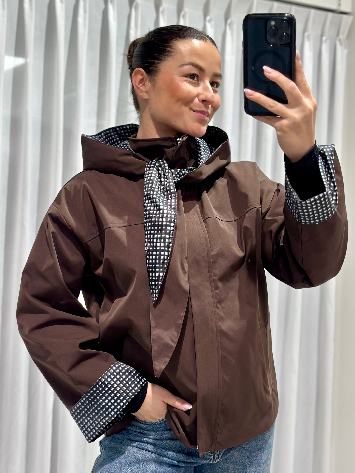 Amara jacket brown