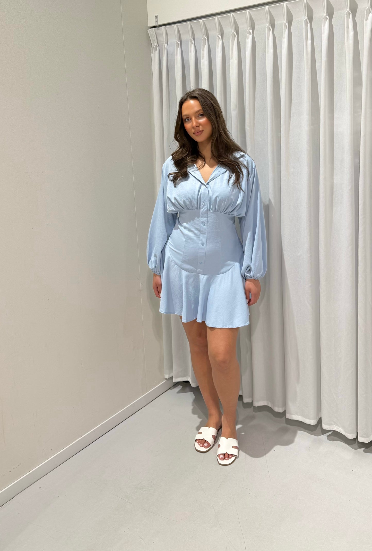 Cooper dress blue
