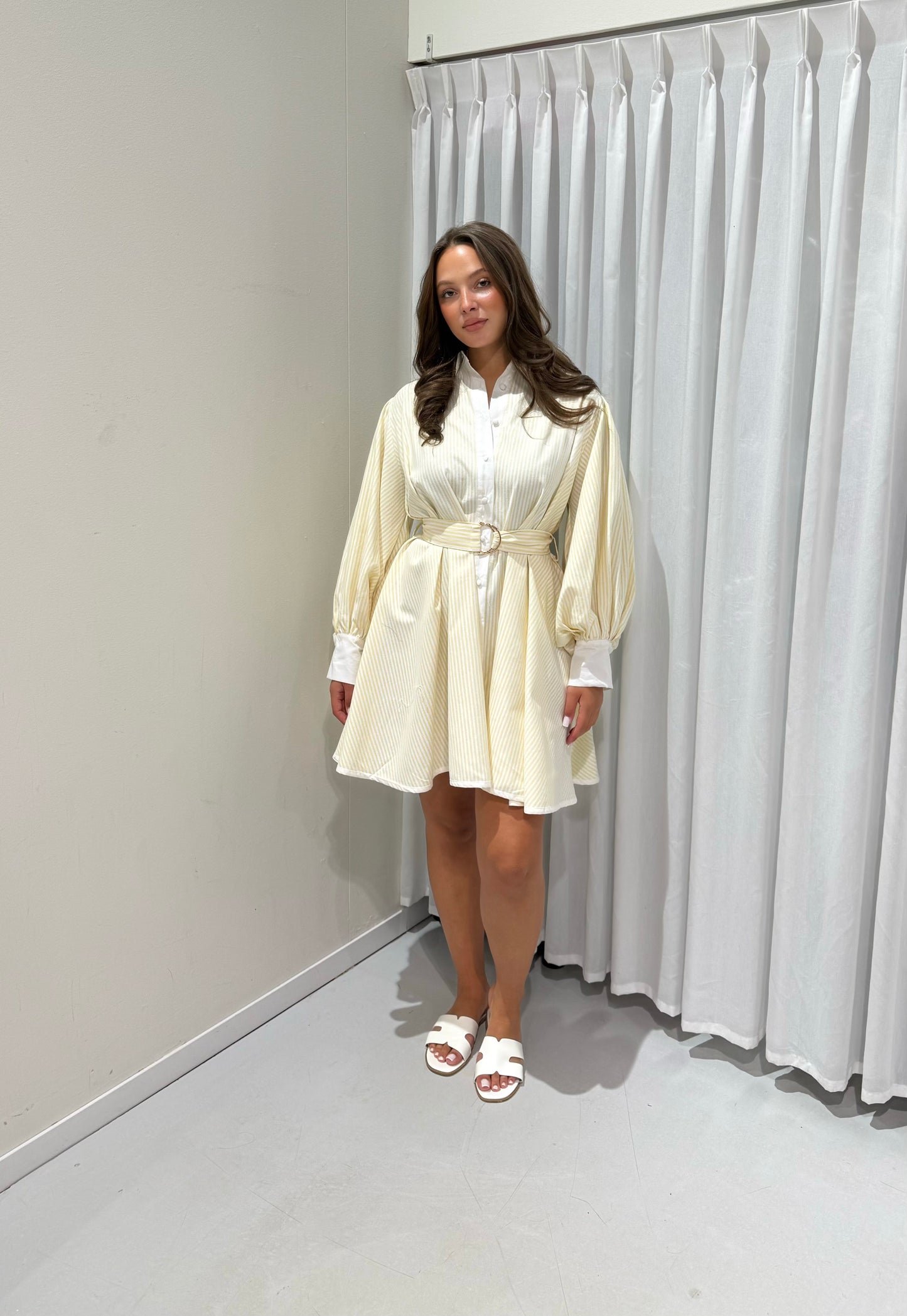 Auri dress yellow