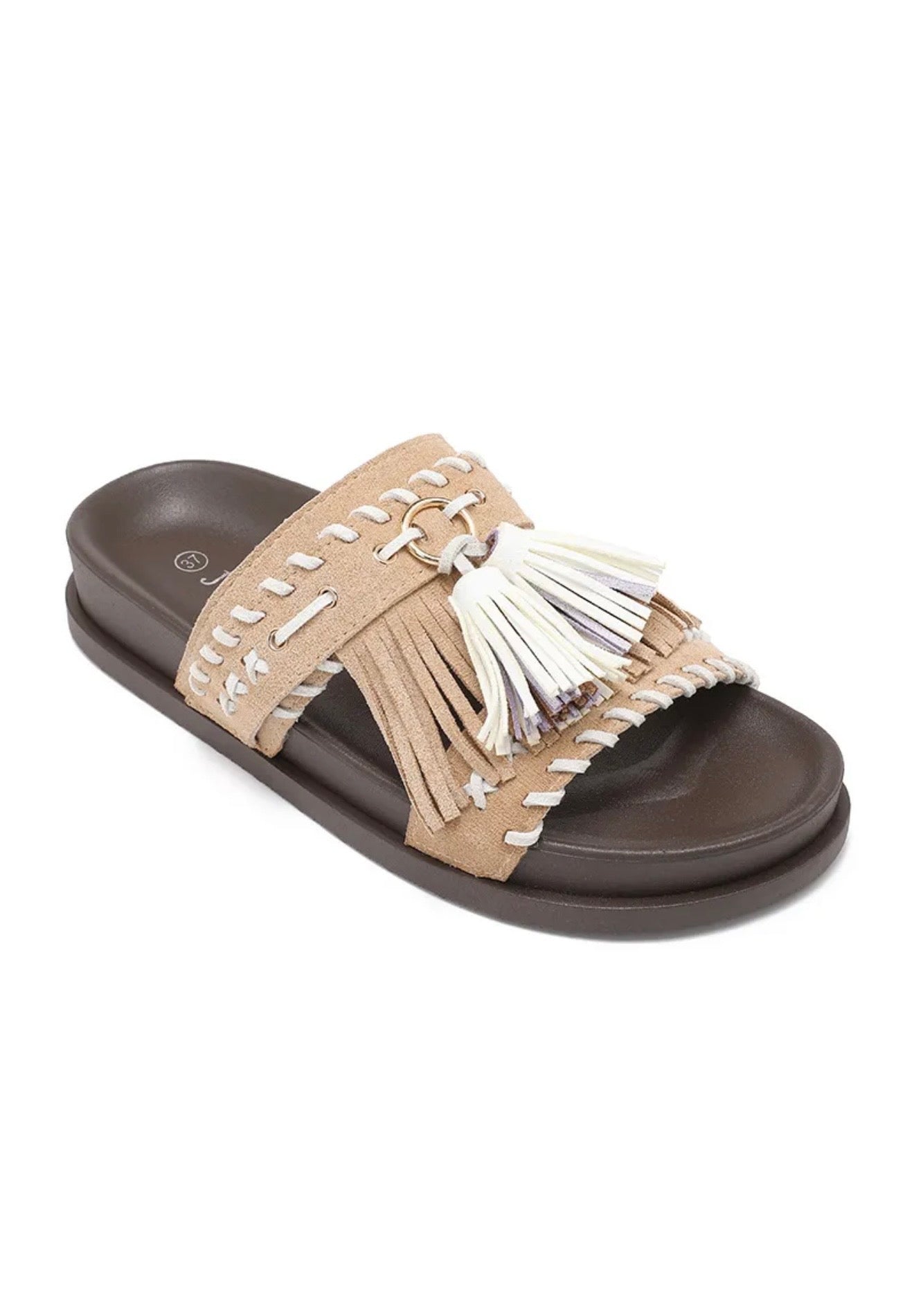 Teddy slippers khaki