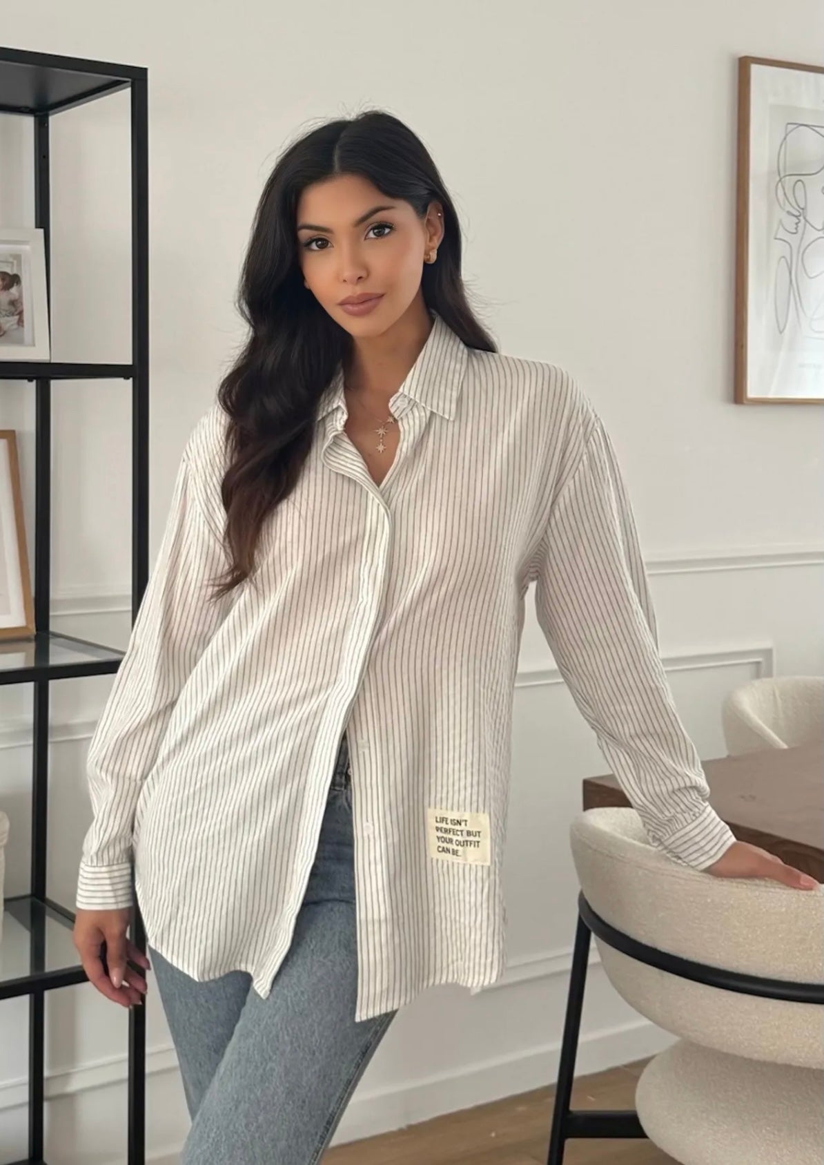 Jade blouse white