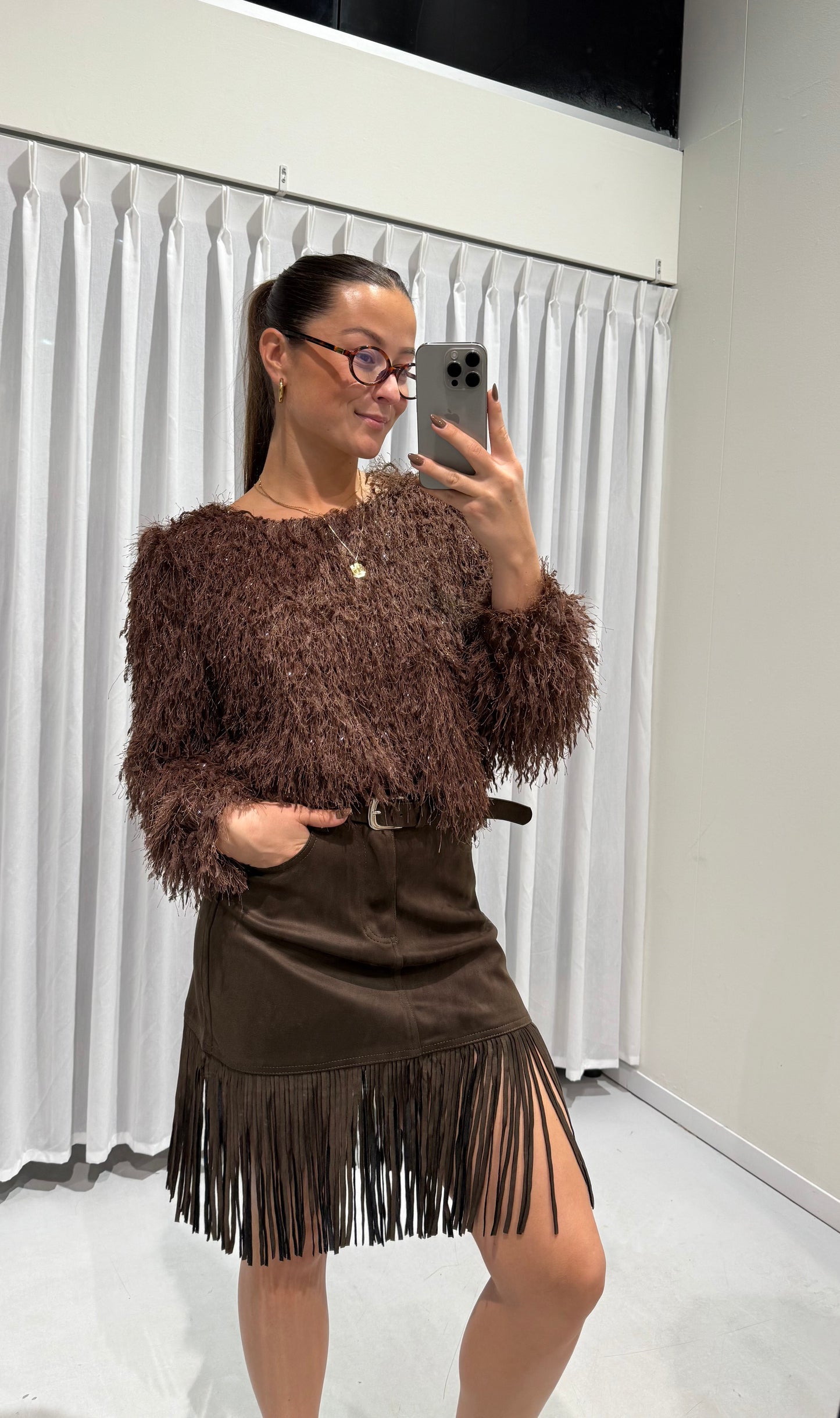 Yuna sweater brown