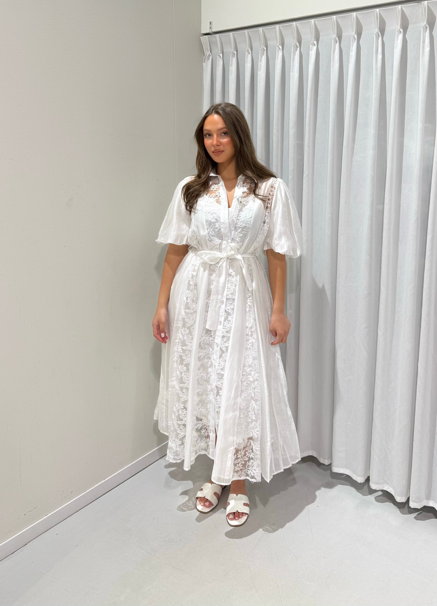 Jessy dress white