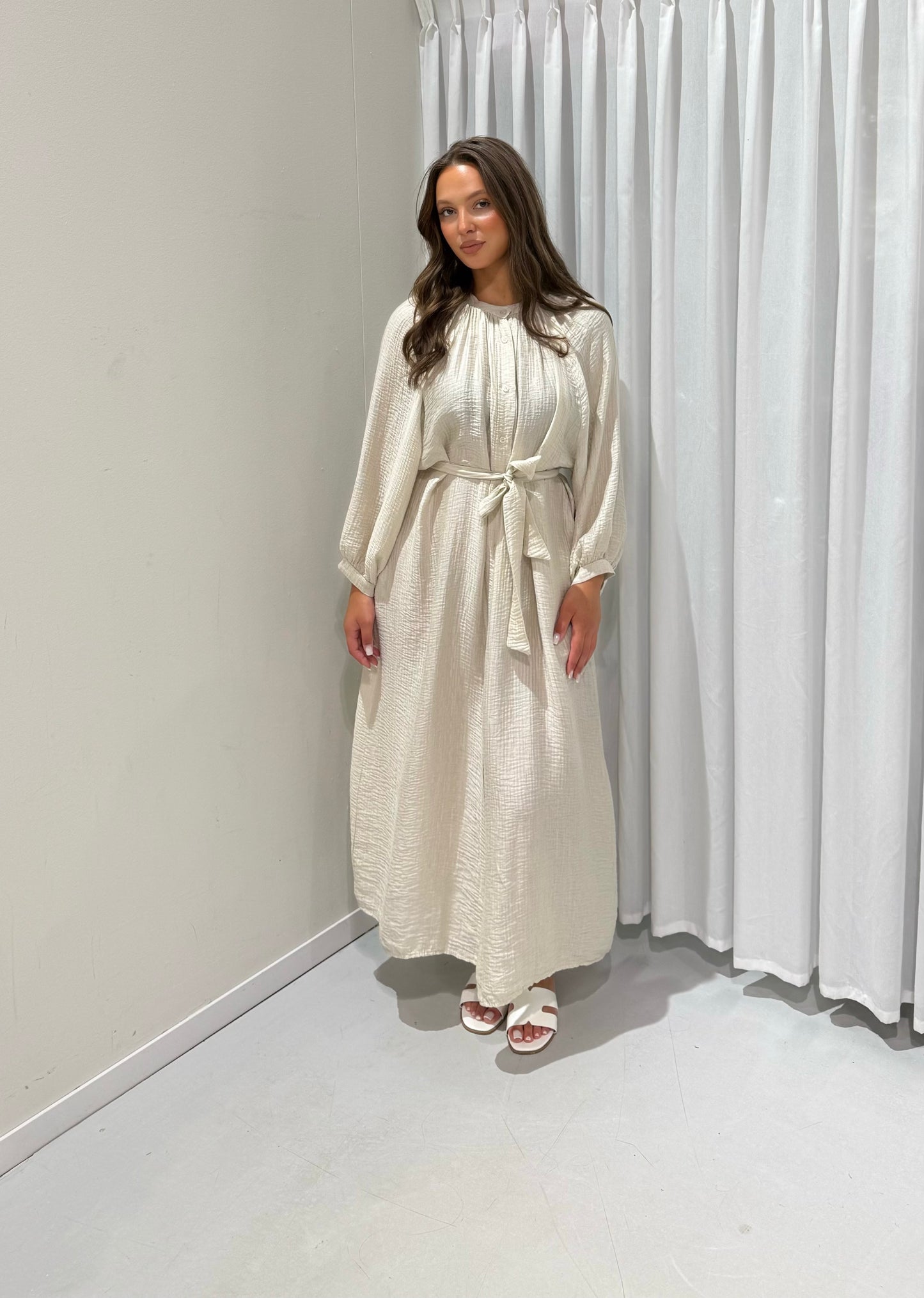 Abigail dress beige