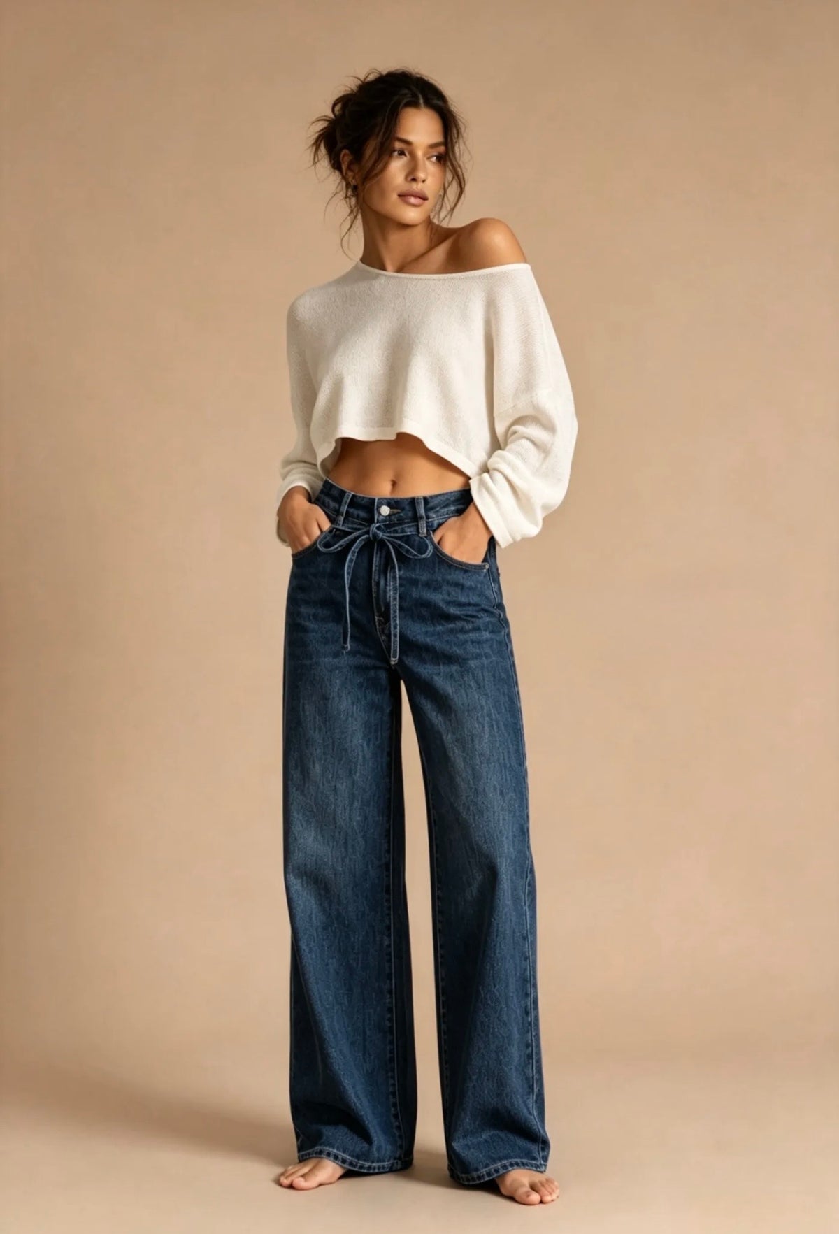 Liyana wide leg jeans