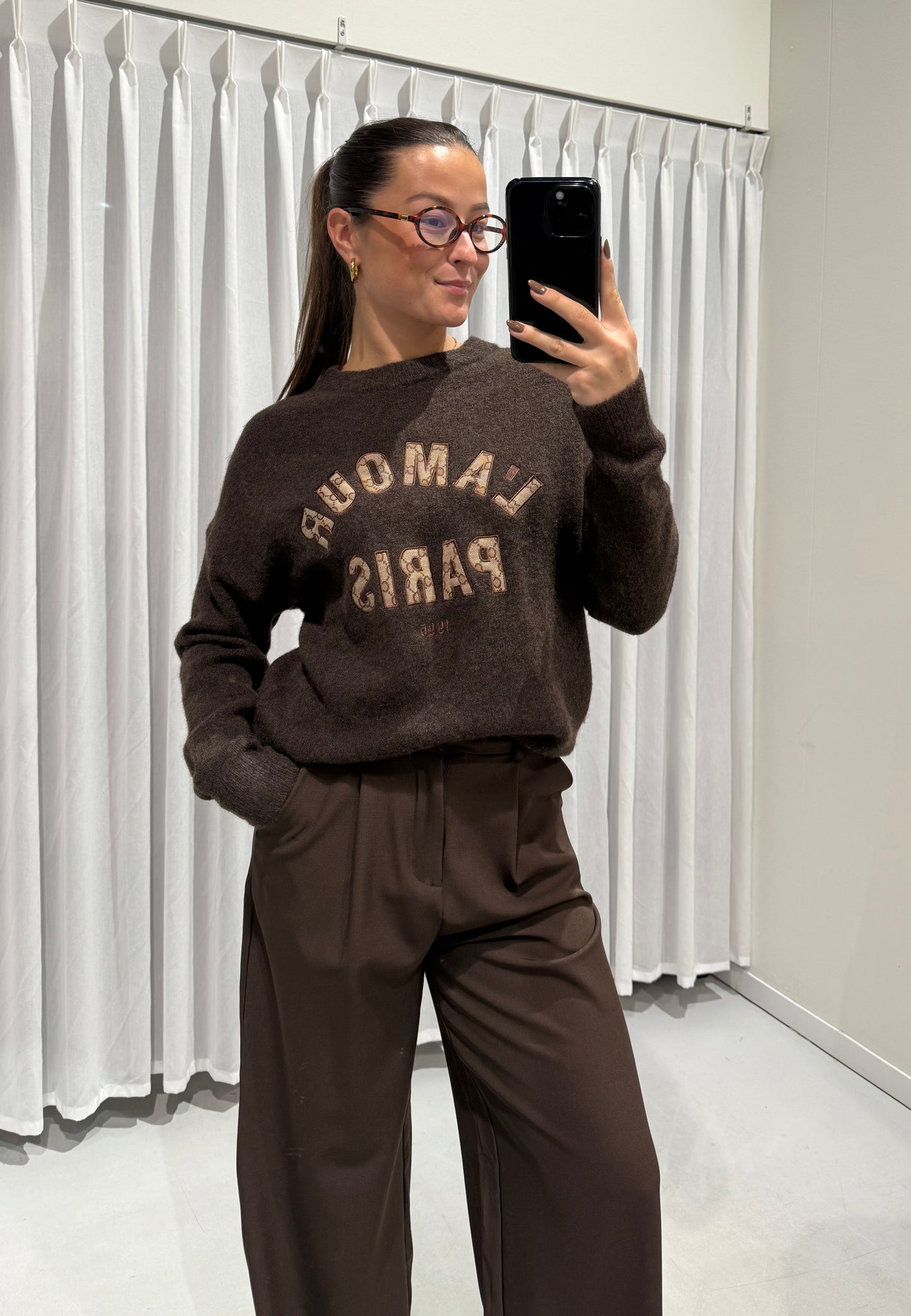 Froukje sweater brown