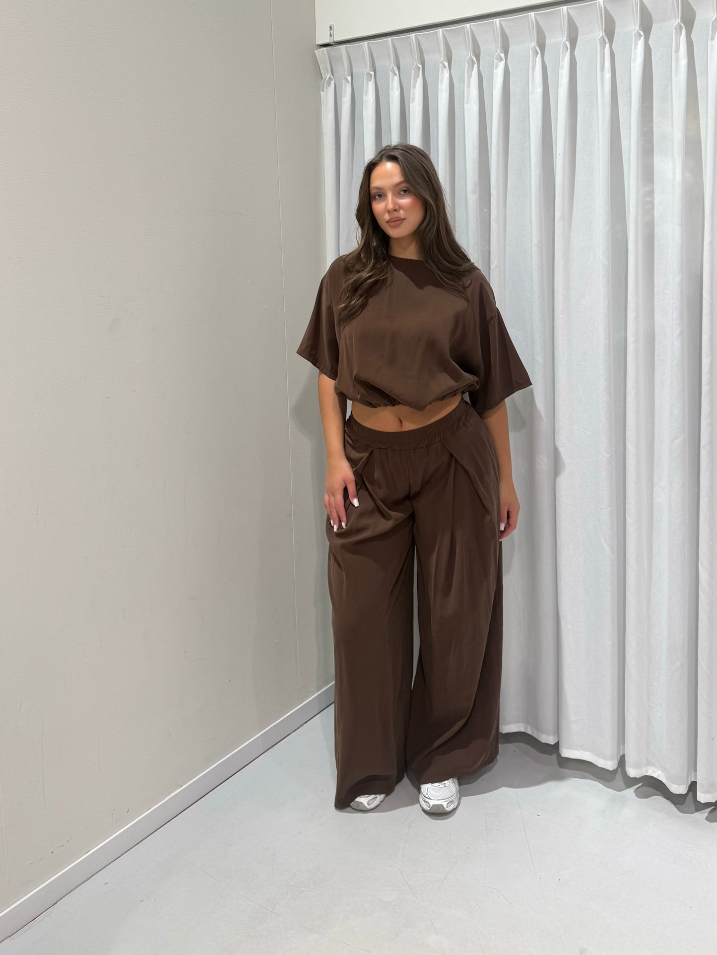 Anouska 2-piece set brown