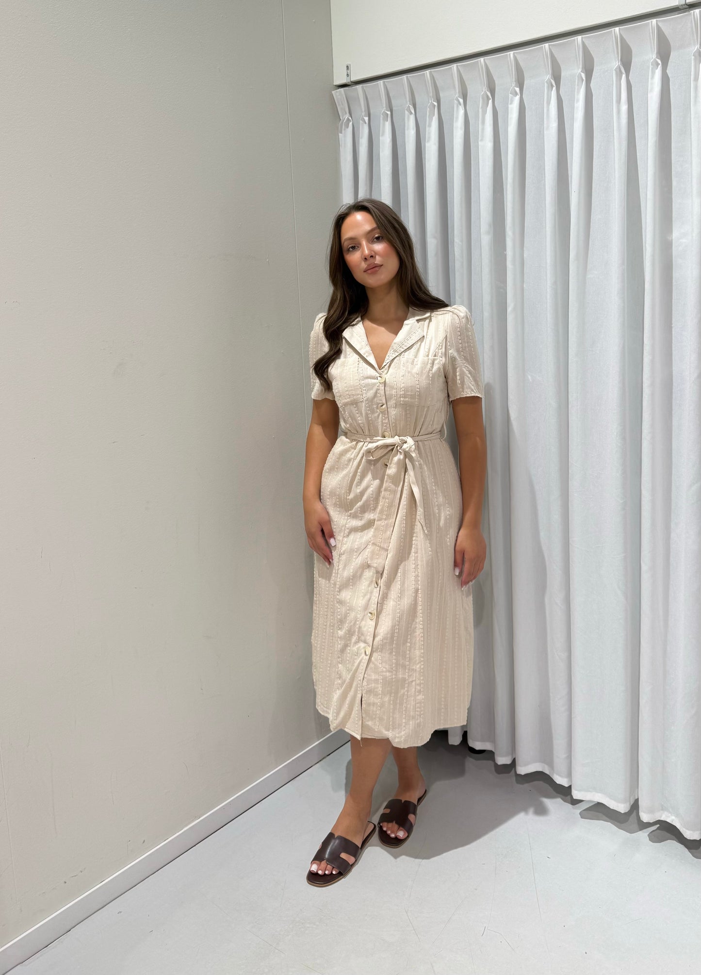 Ocean dress beige
