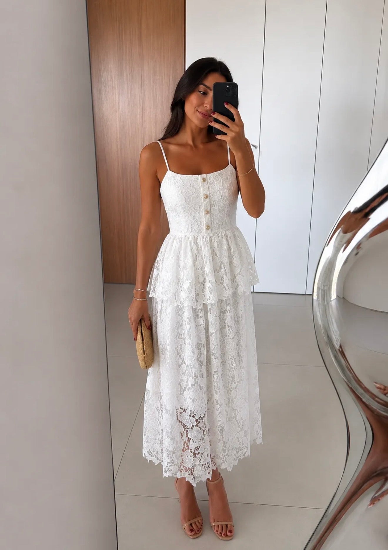 Lola dress white