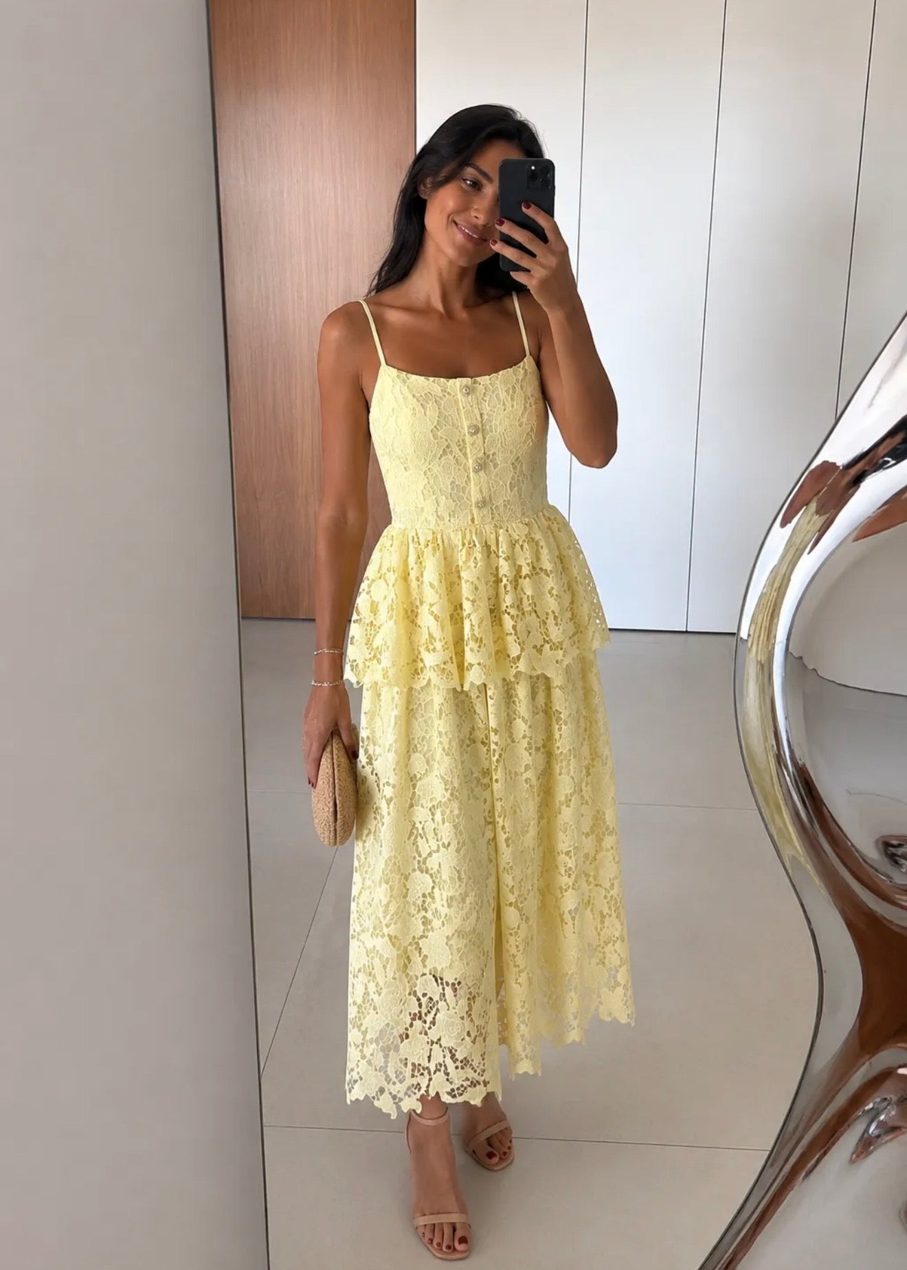 Lola dress yellow