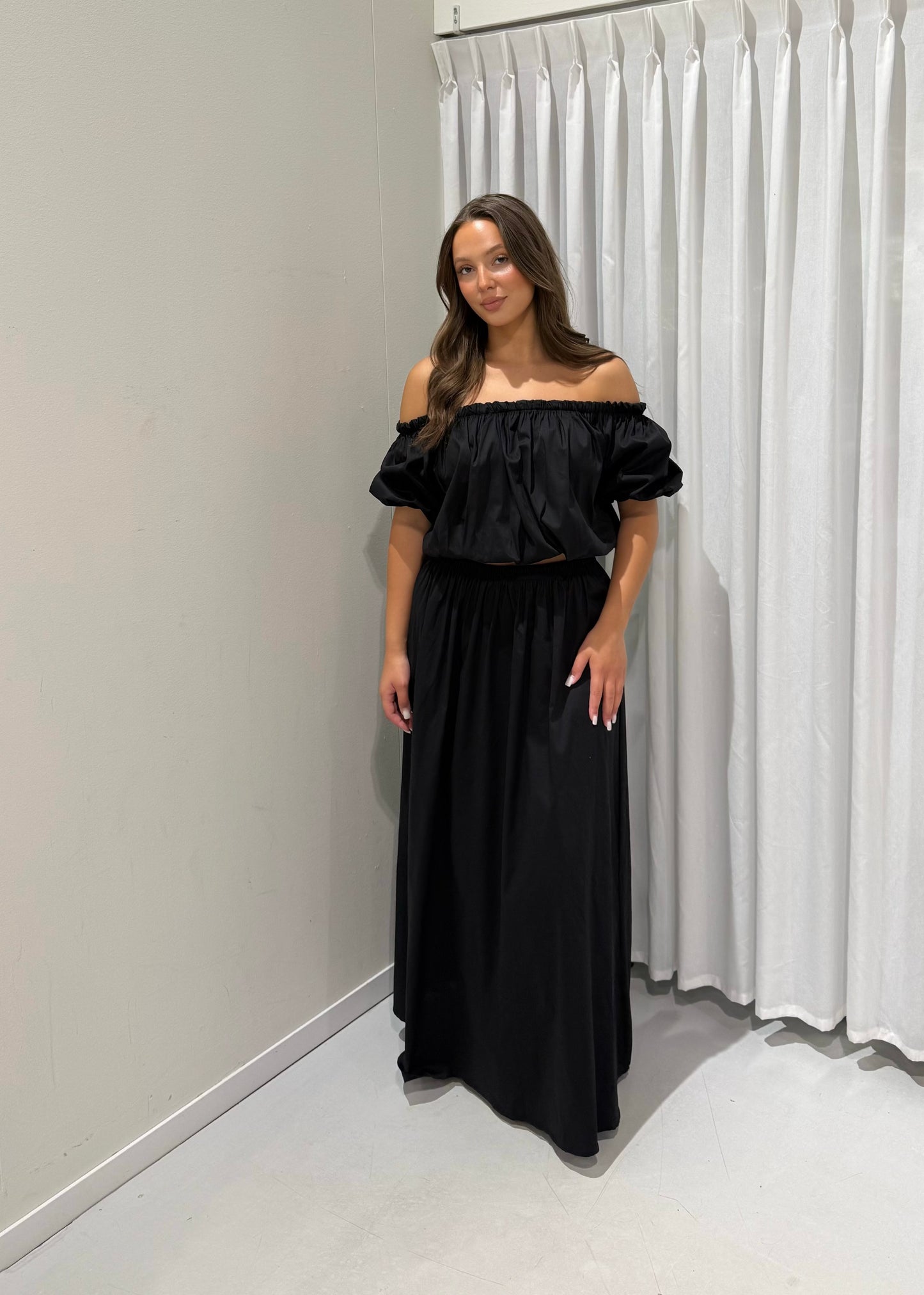 Leonie co ord set black