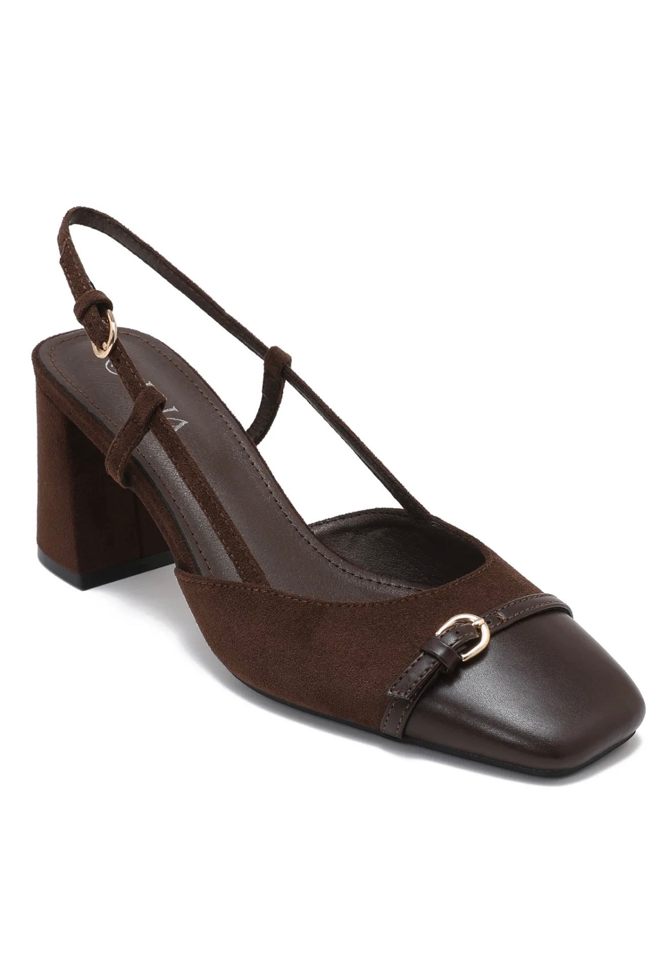 Annebel heels brown