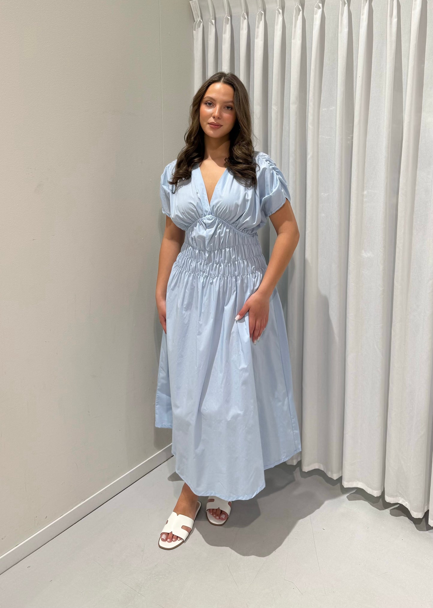 Sisi dress blue