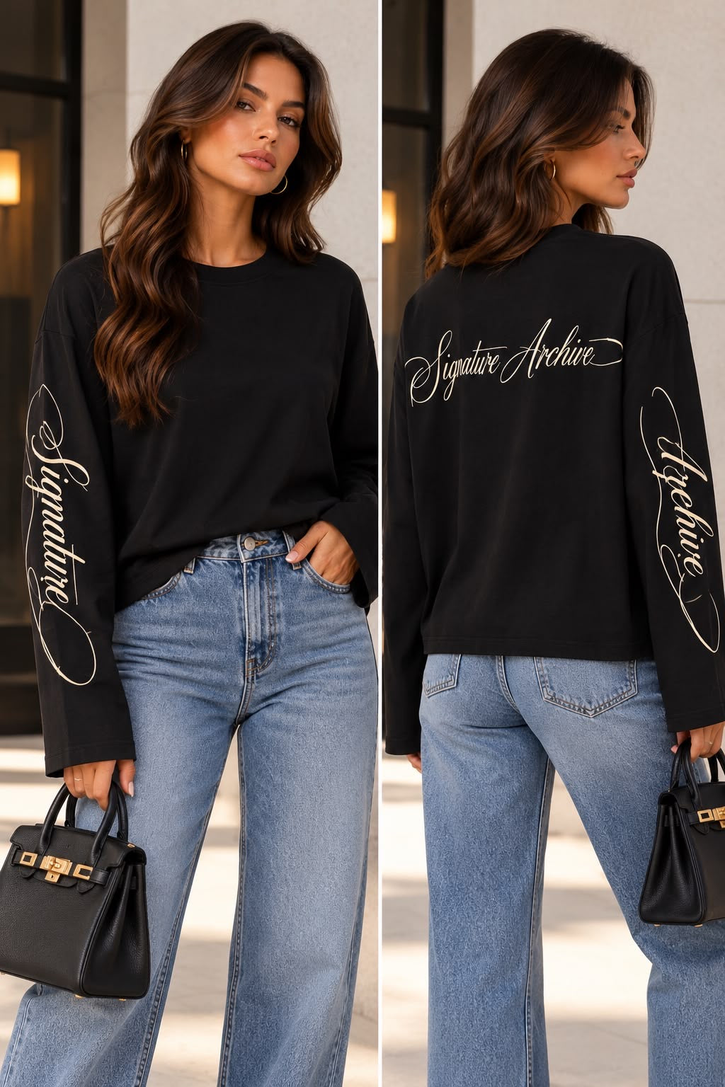 Kyra tee black