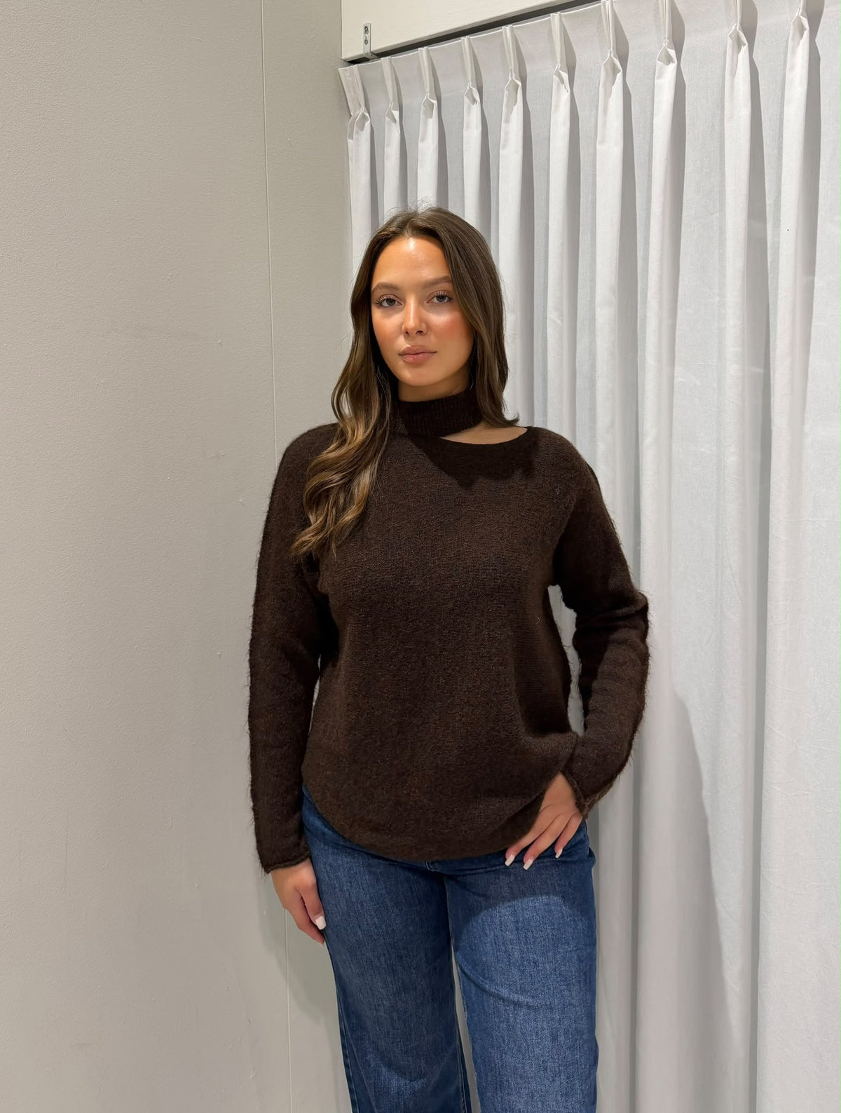 Madelon trui brown