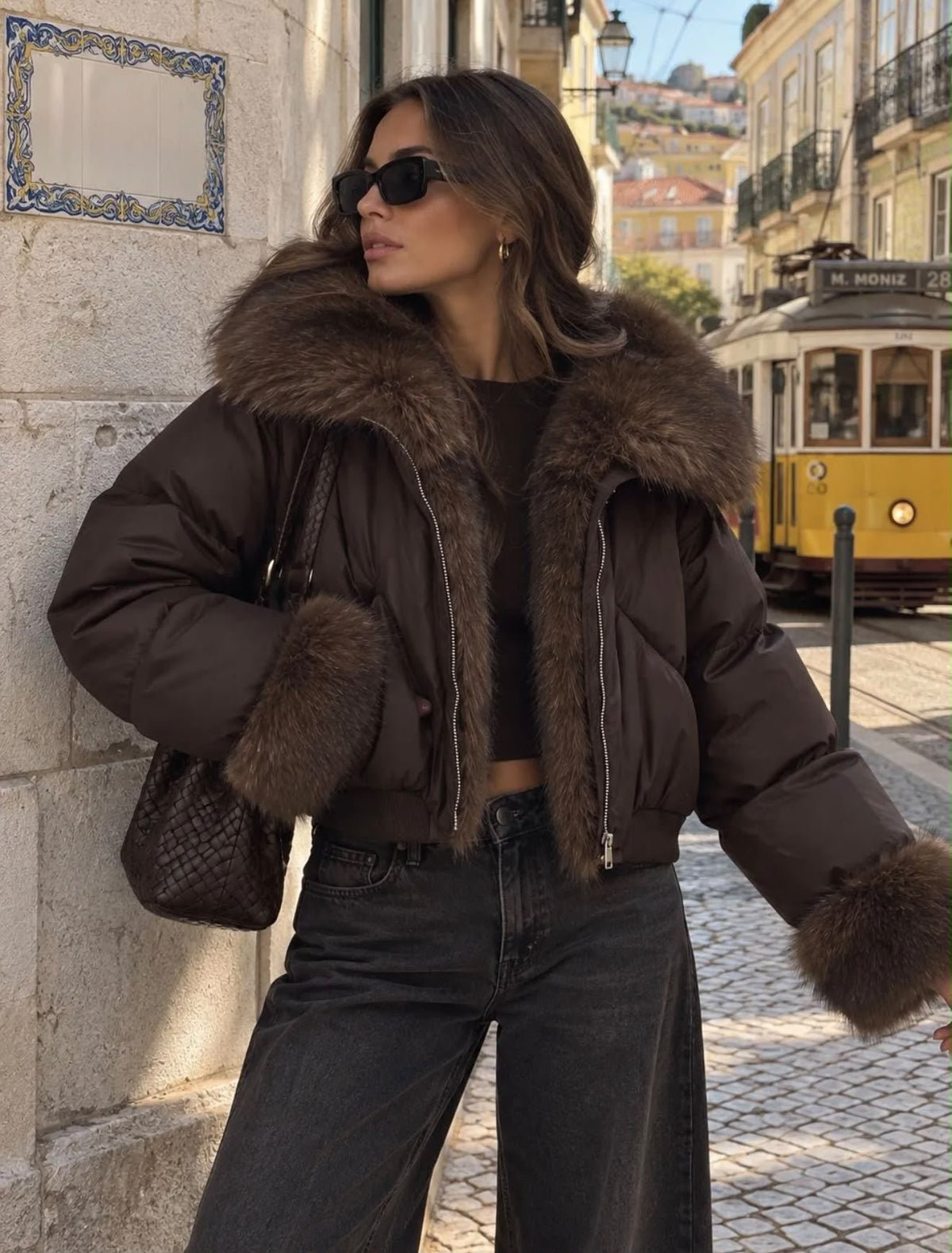 Kiki jacket brown