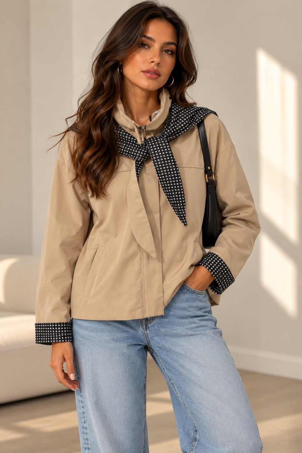 Amara jacket beige