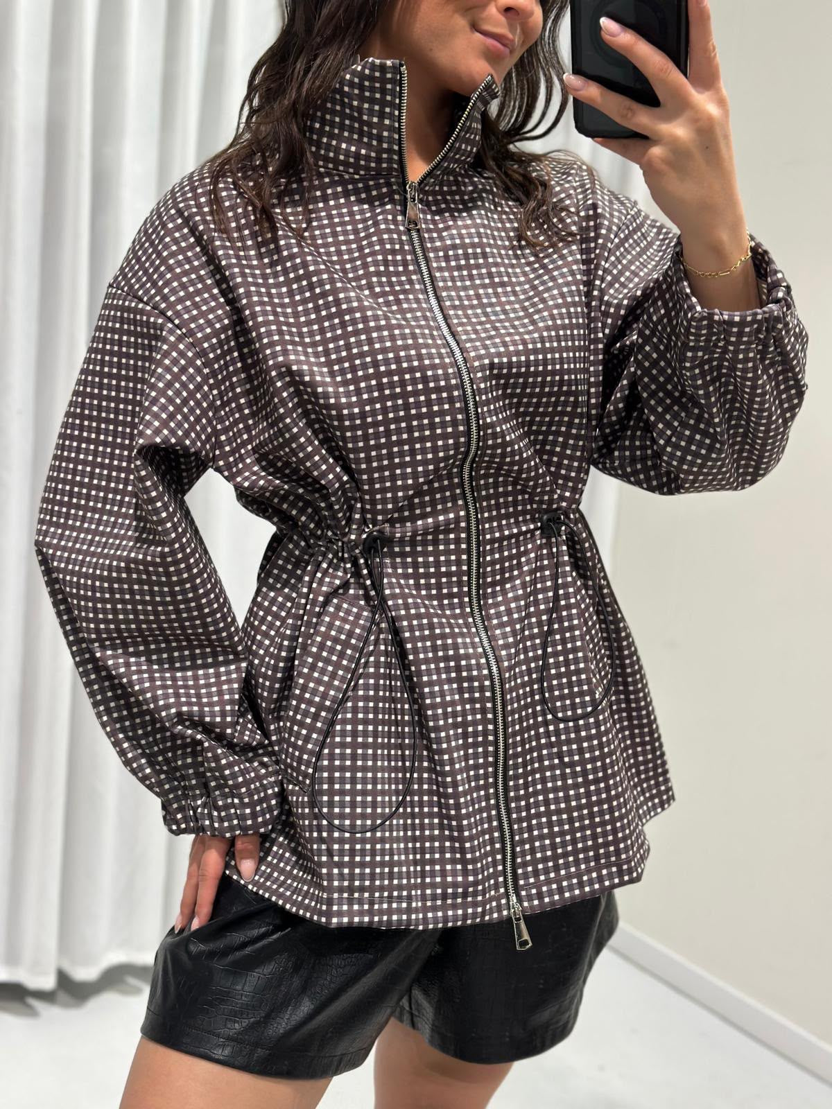 Milou vest brown