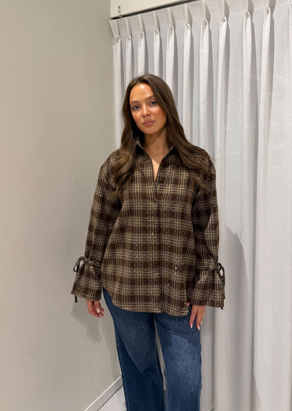 Ayla blouse brown