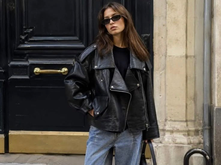 Amber jacket black