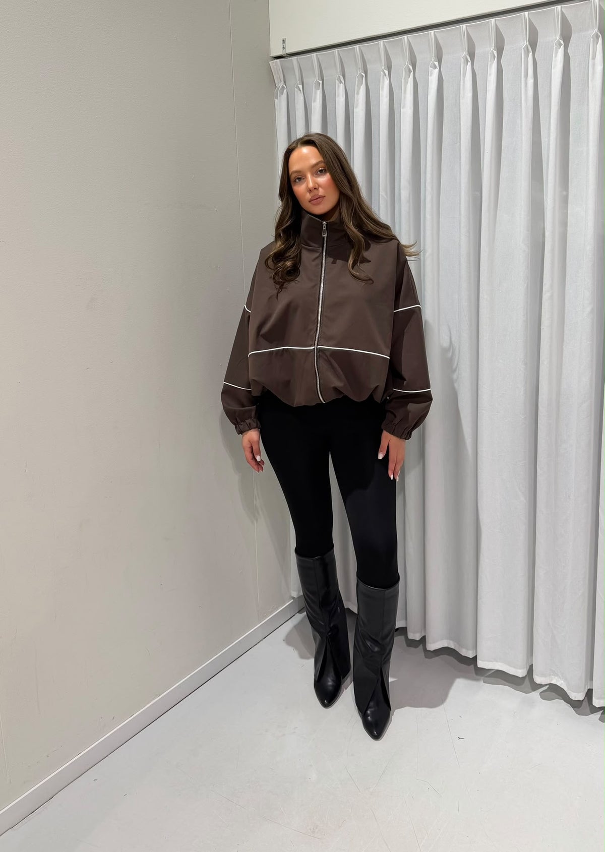 Jill jacket brown
