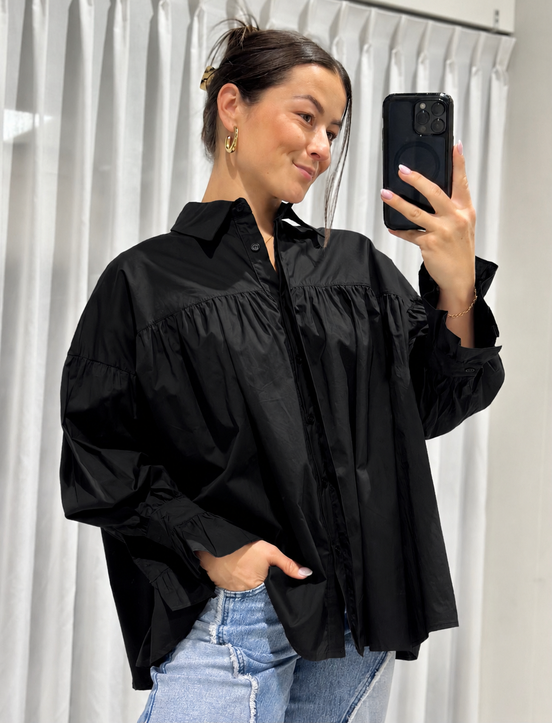 Beyonce blouse black