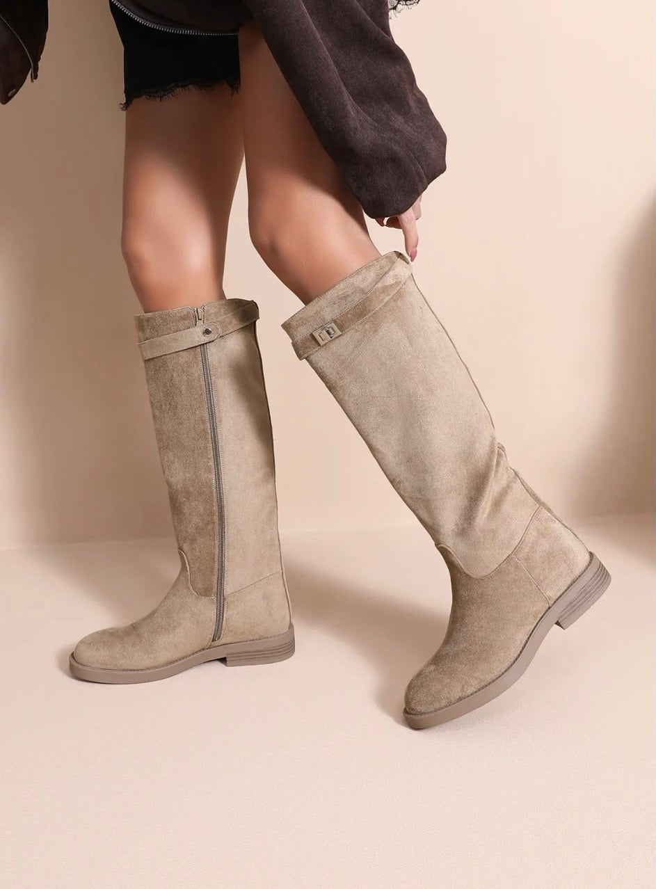 Vienna tall boots kaki