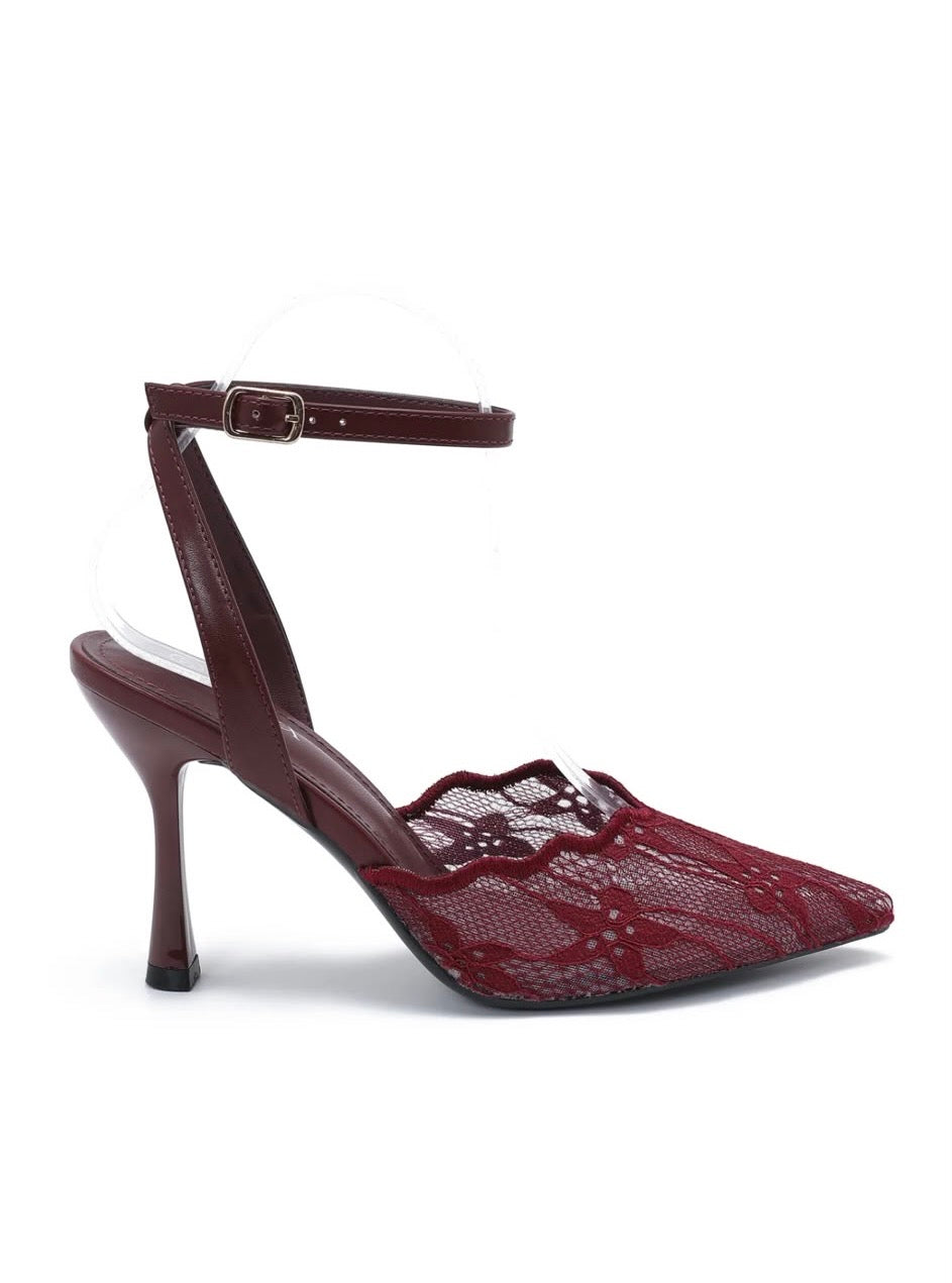 Ruby heels burgundy