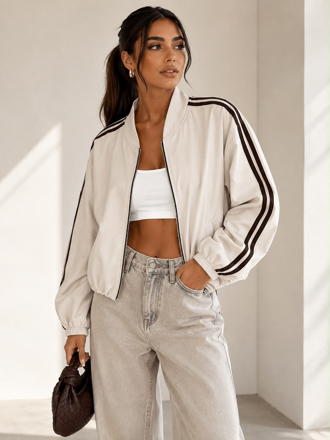 Piper jacket beige
