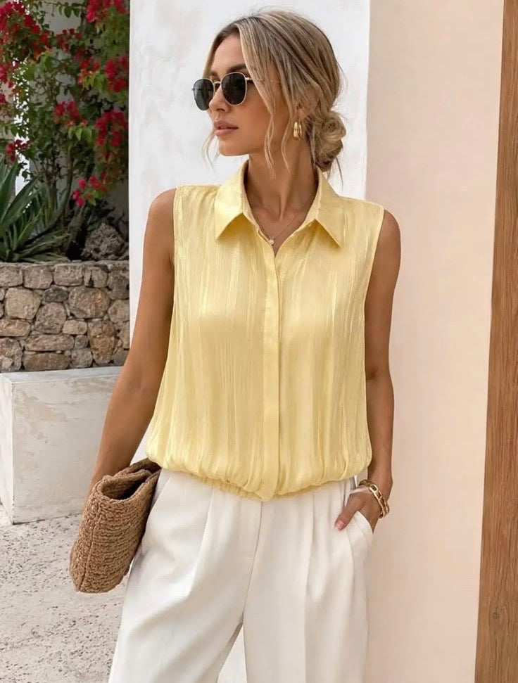 Zoe top yellow