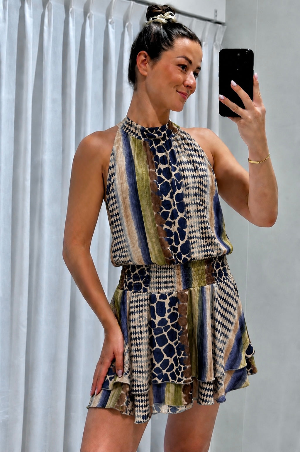 Kaylee dress blue