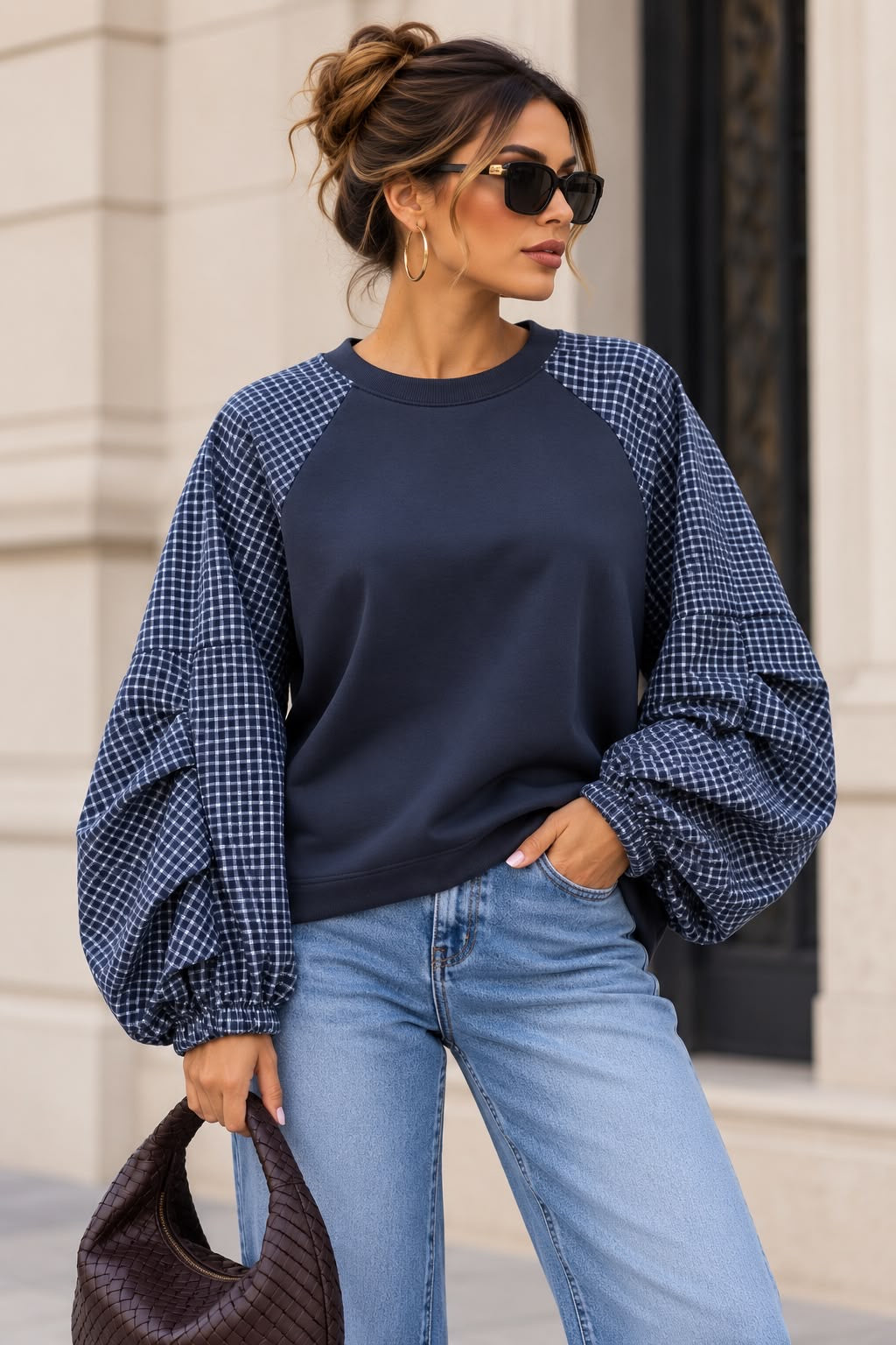 Urfi sweatshirt blue