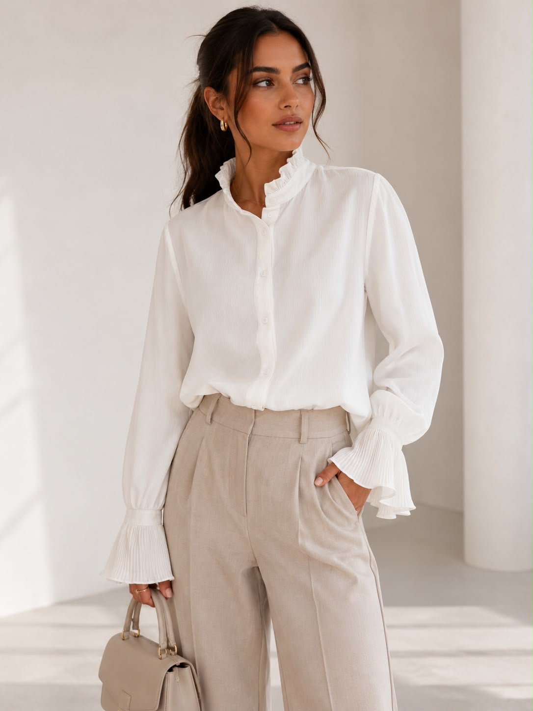 Kinsley blouse white