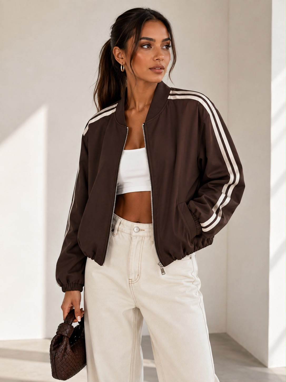 Piper jacket brown