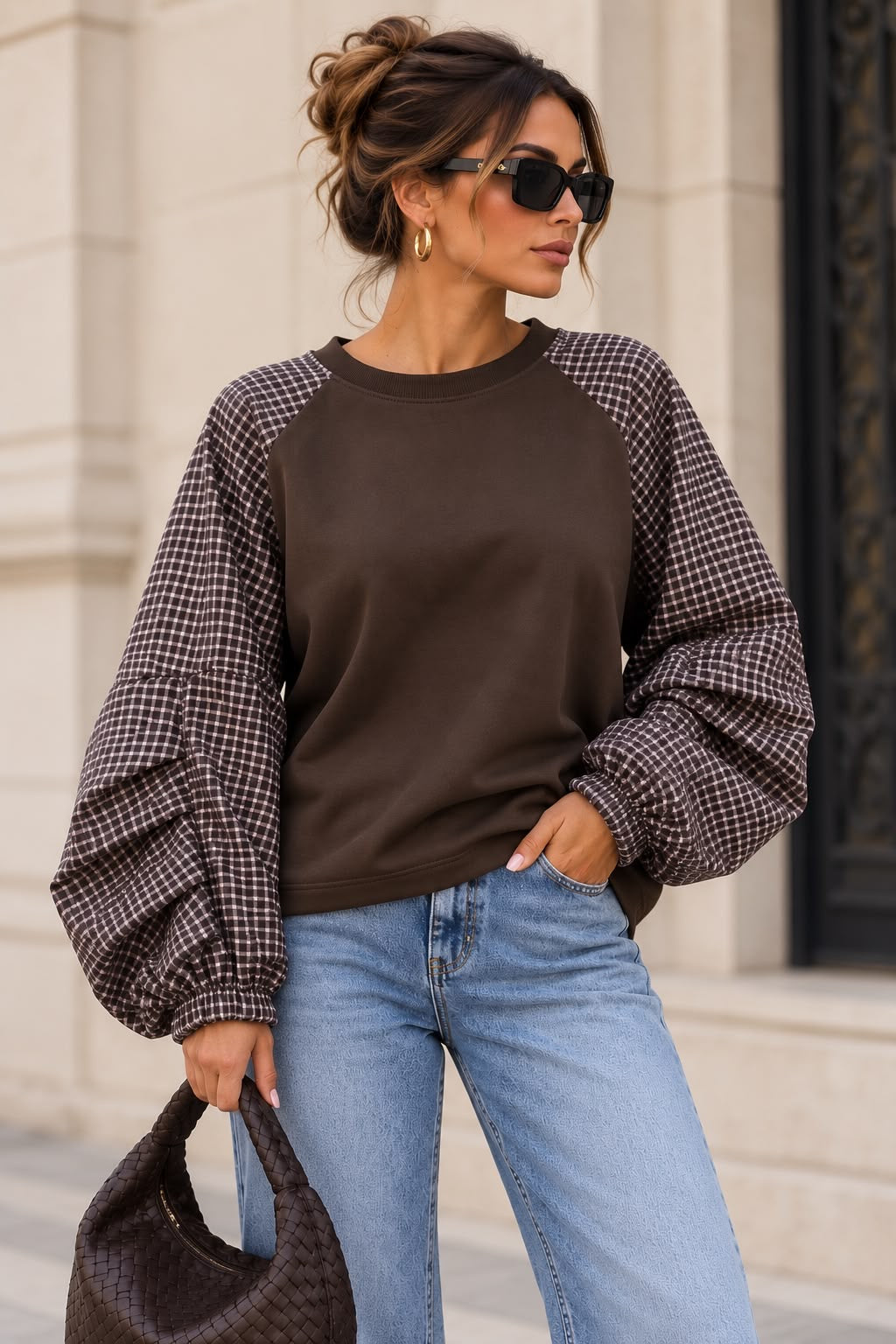 Urfi sweatshirt brown