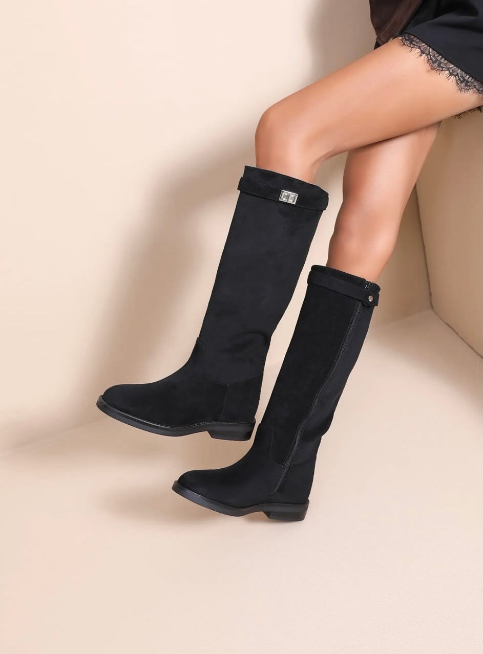 Vienna tall boots black