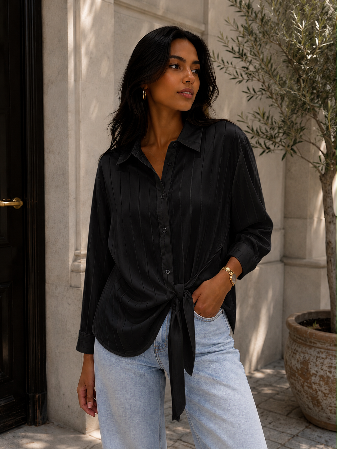 Amora blouse black