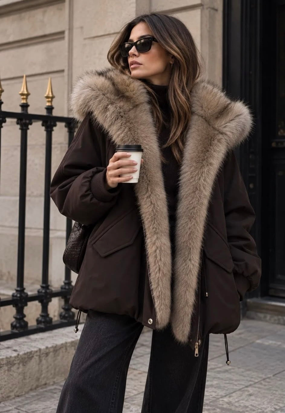 Senta jacket brown