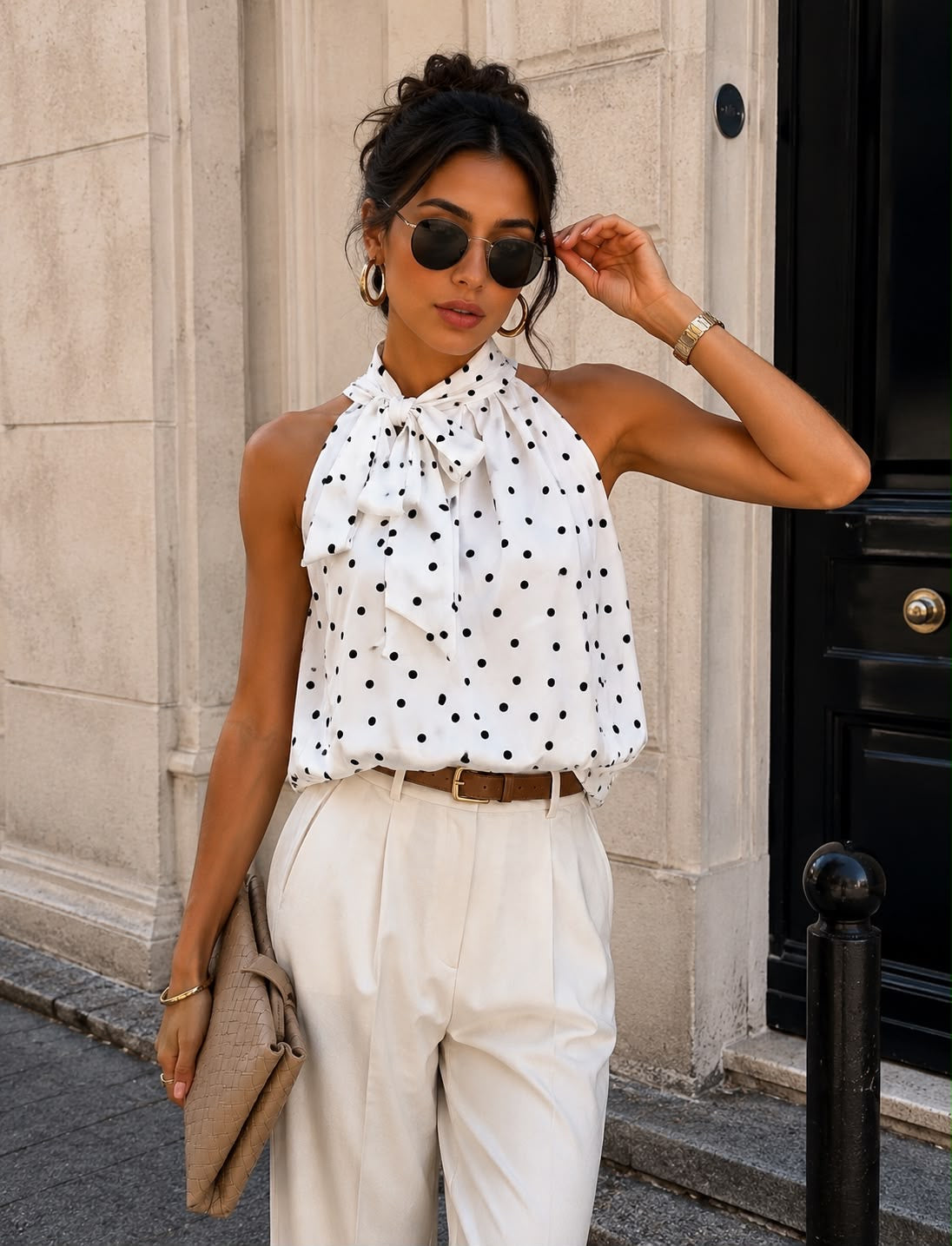 Maya top white