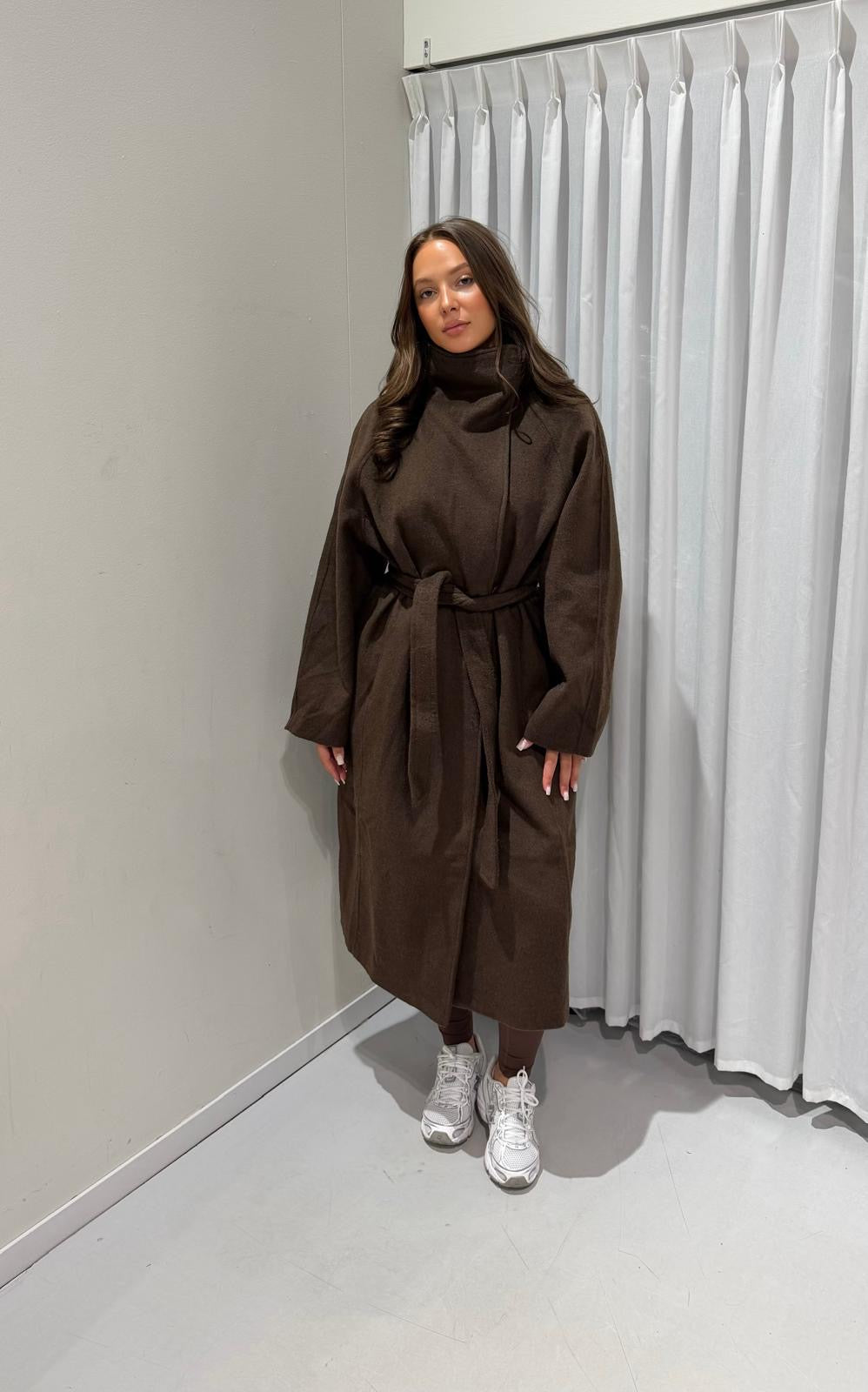 Marina coat brown