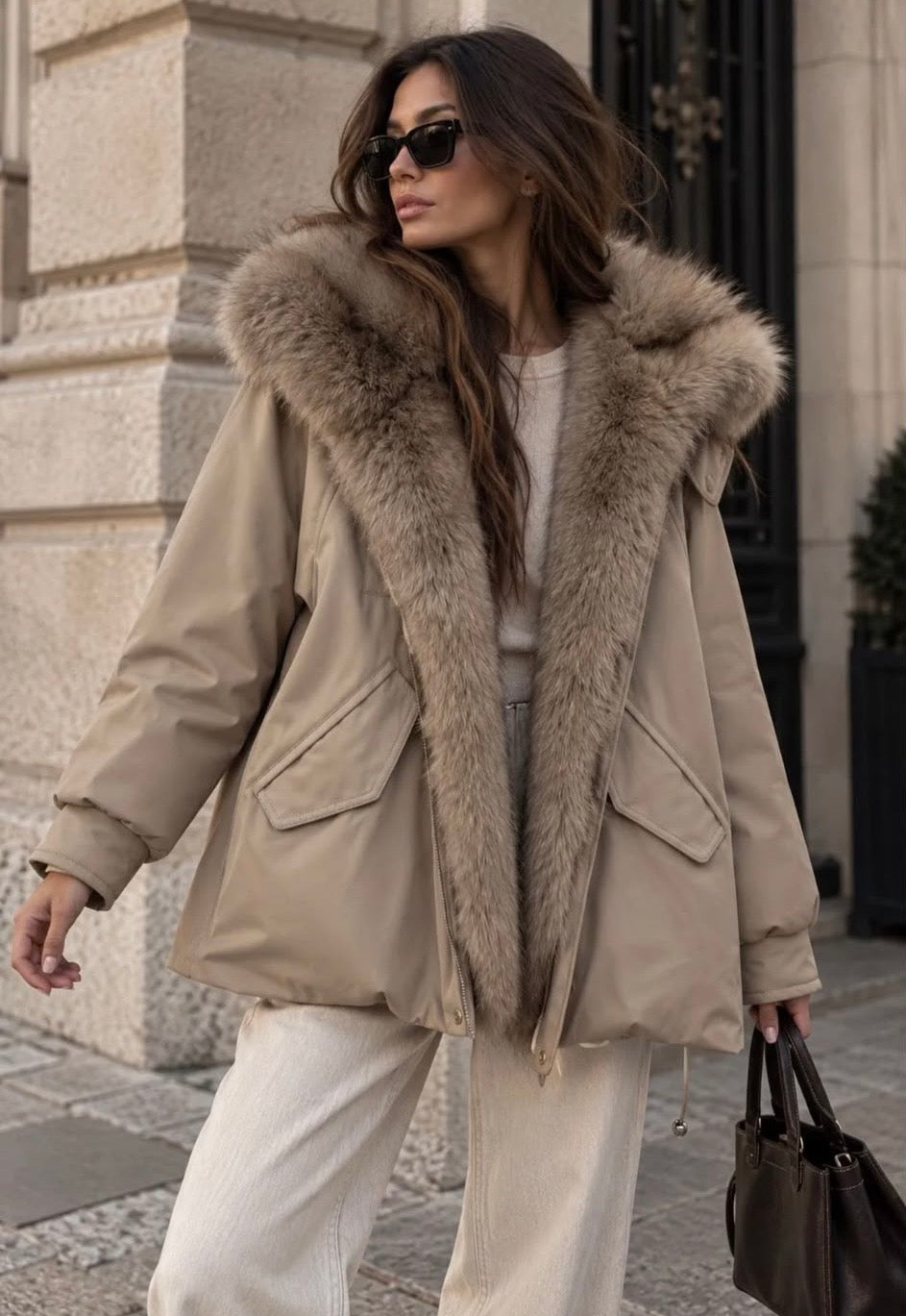 Senta jacket kaki