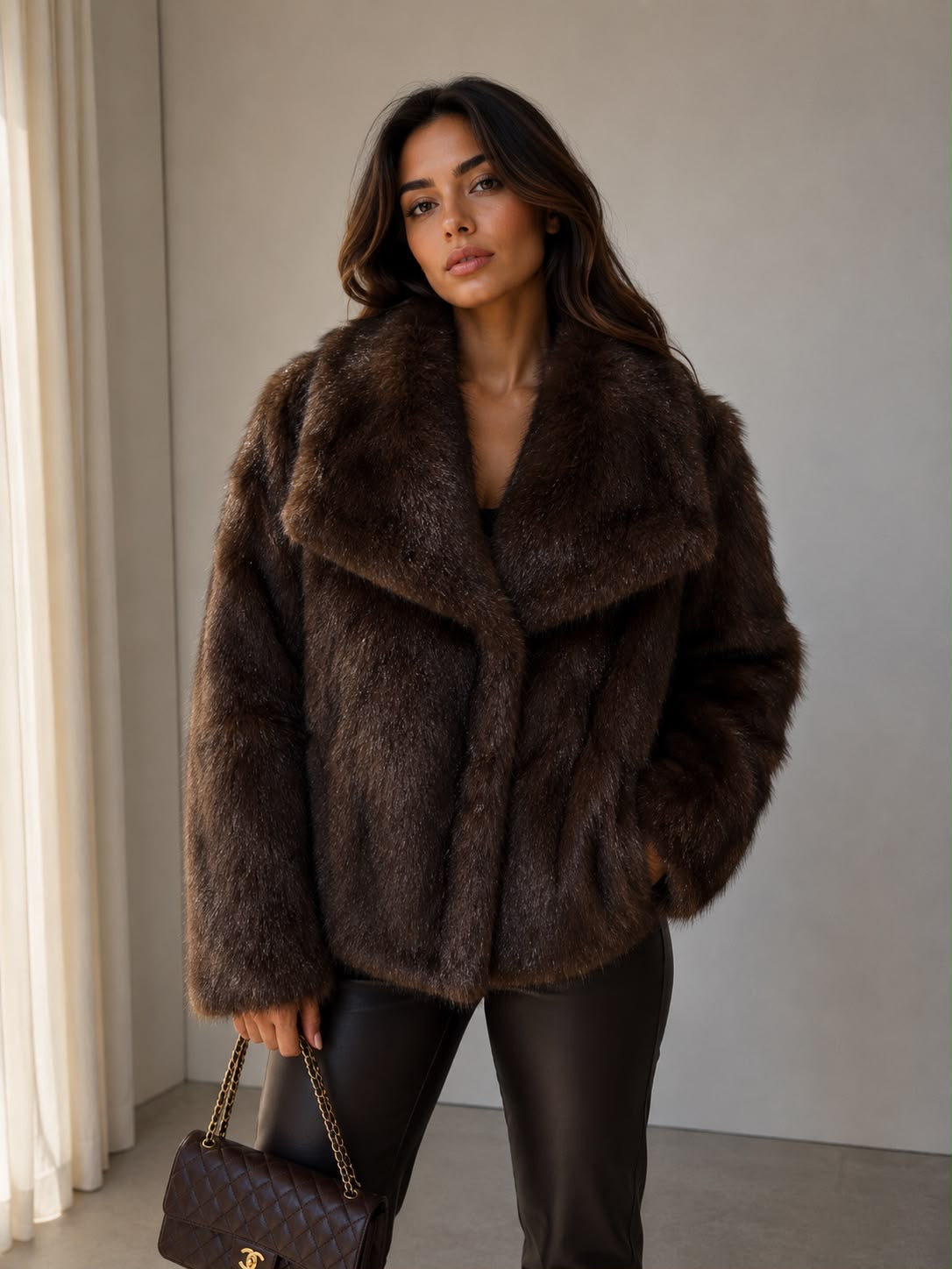 Melody jacket brown