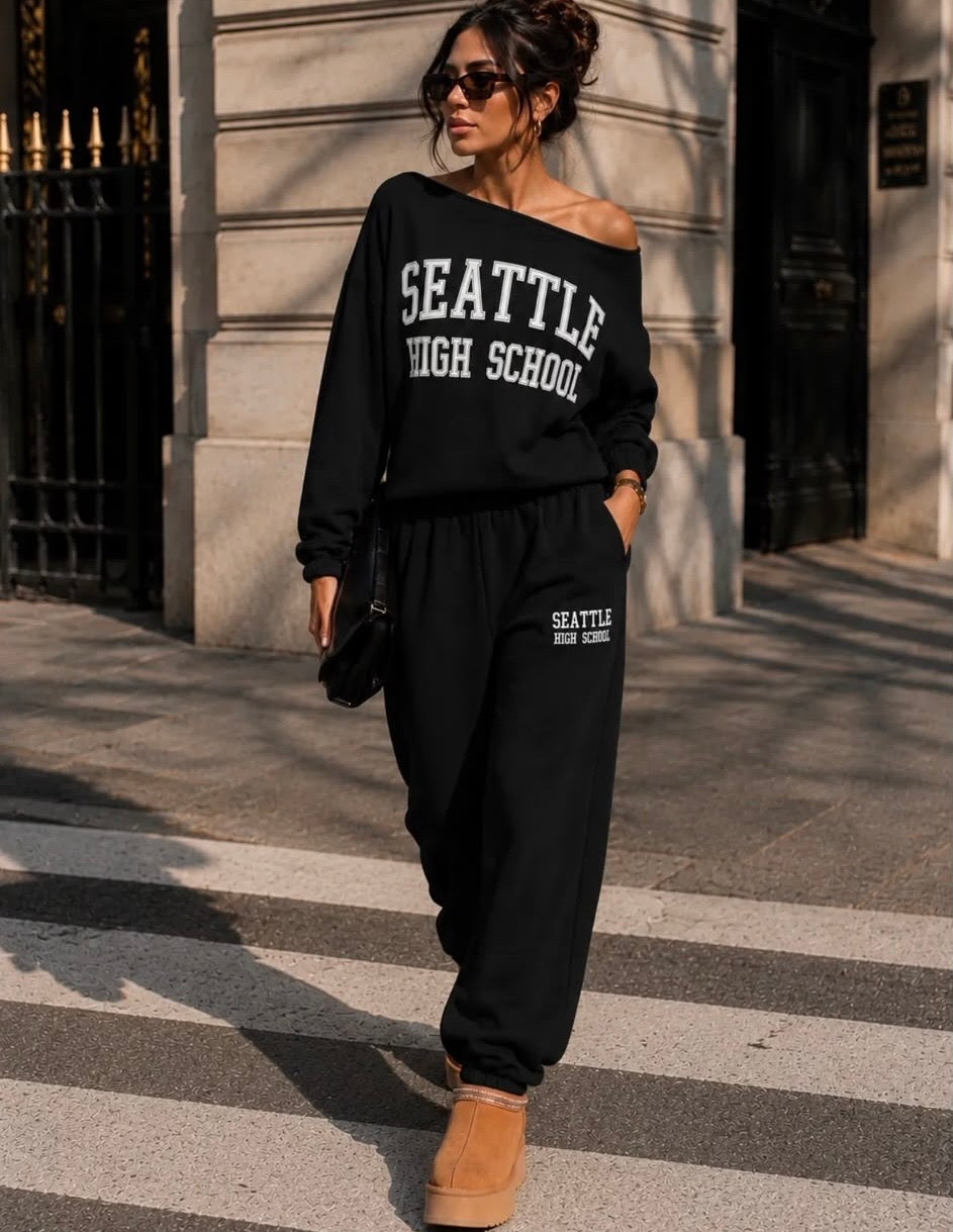 Seattle 2 piece set black