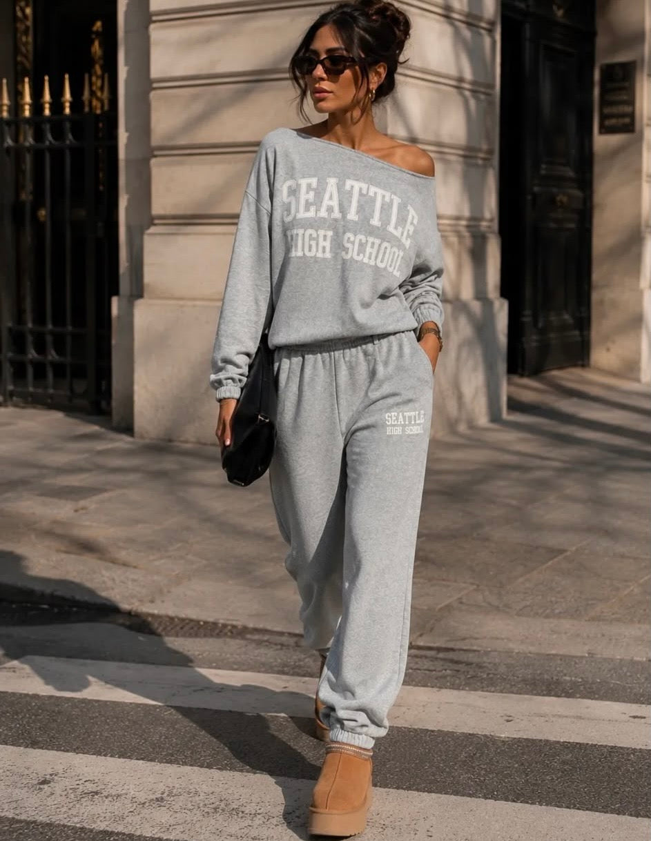 Seattle 2 piece set grey
