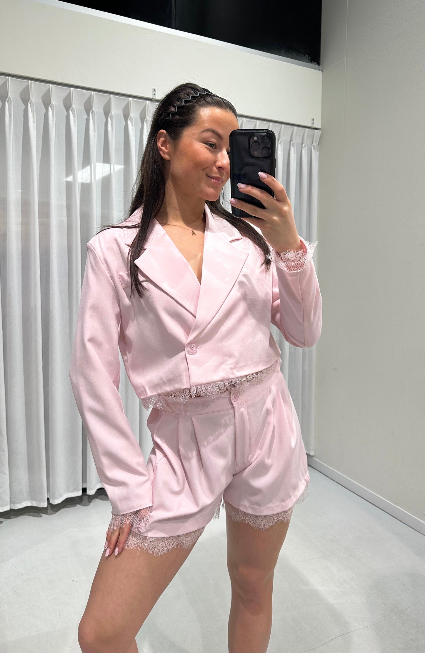 Aaliyah 2-piece set pink