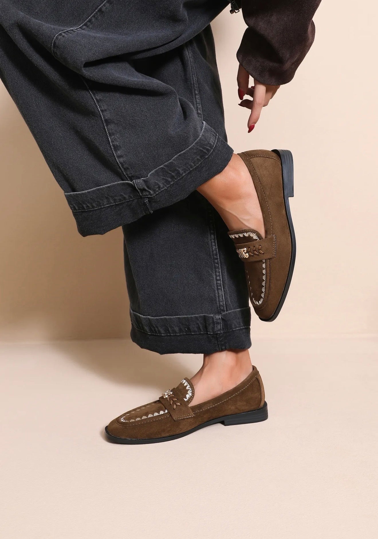 Denise loafers brown