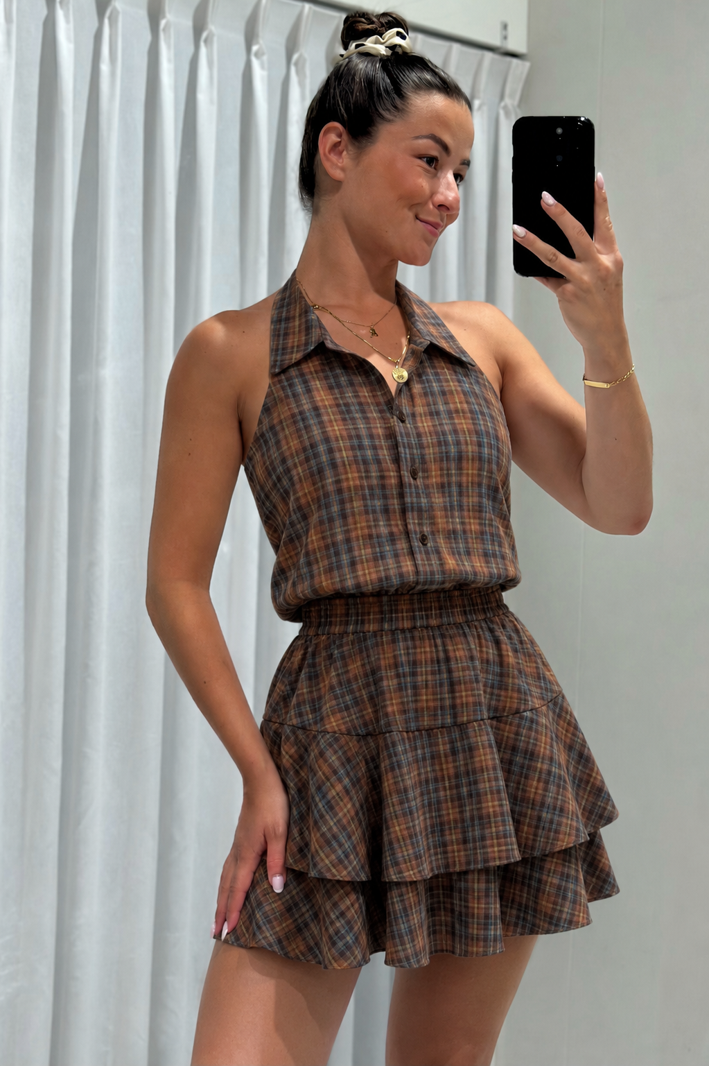 Lee dress brown