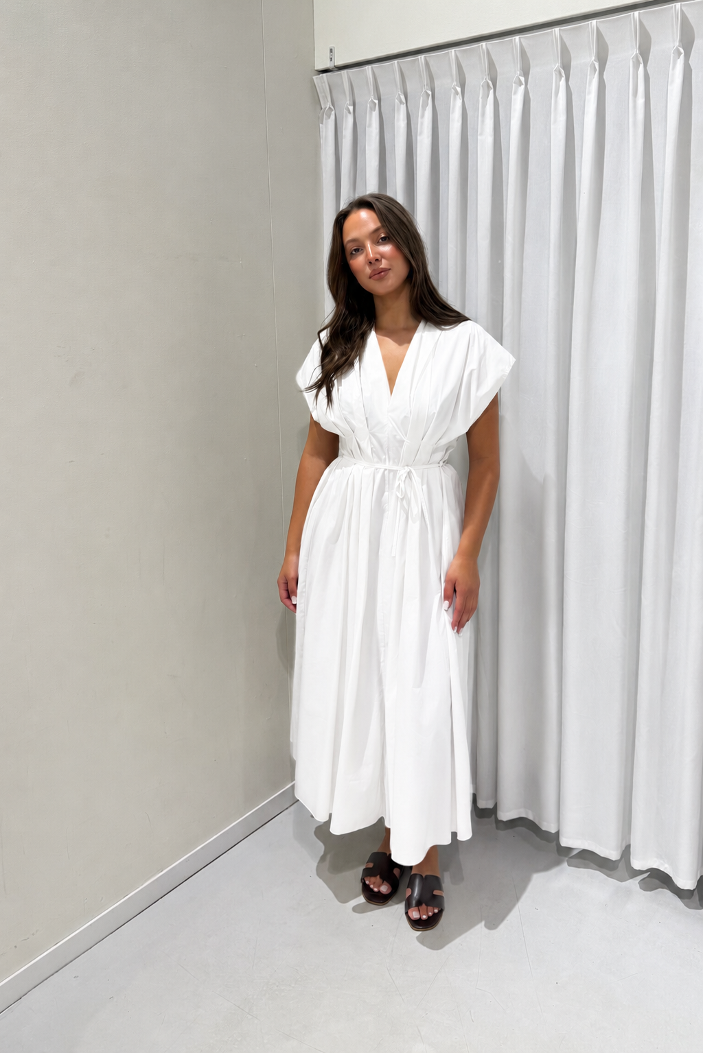 Jinthe dress white