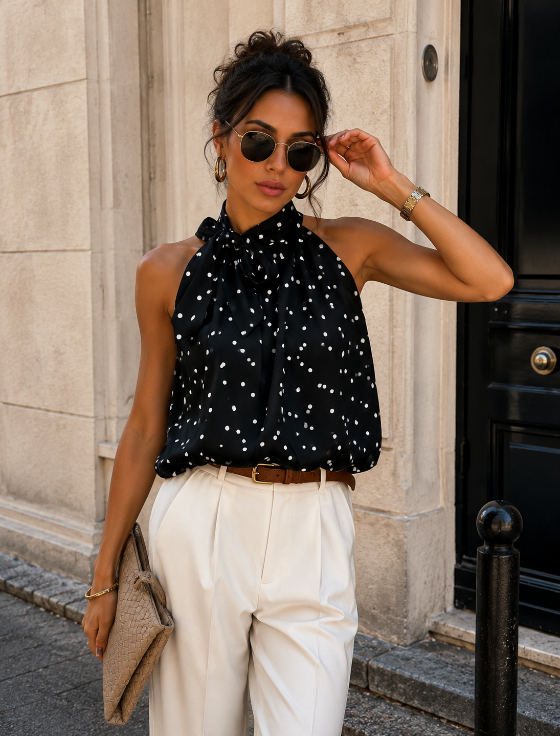 Ana top black